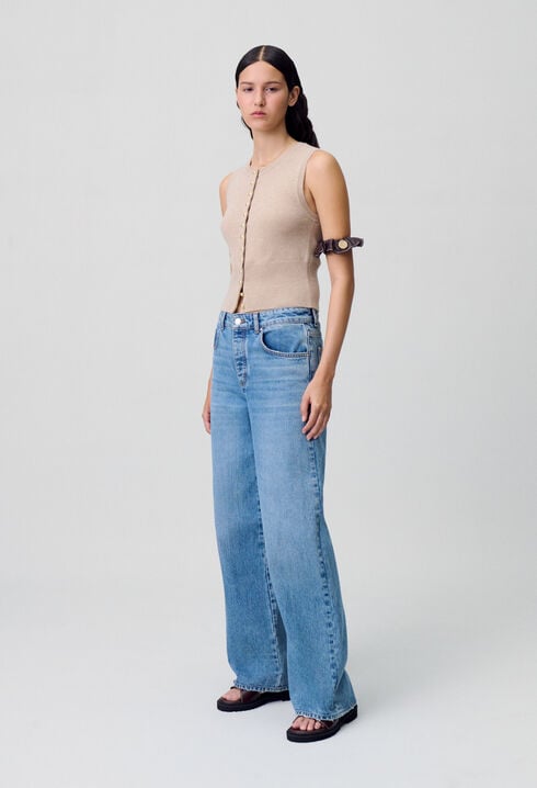 Vaqueros denim rectos