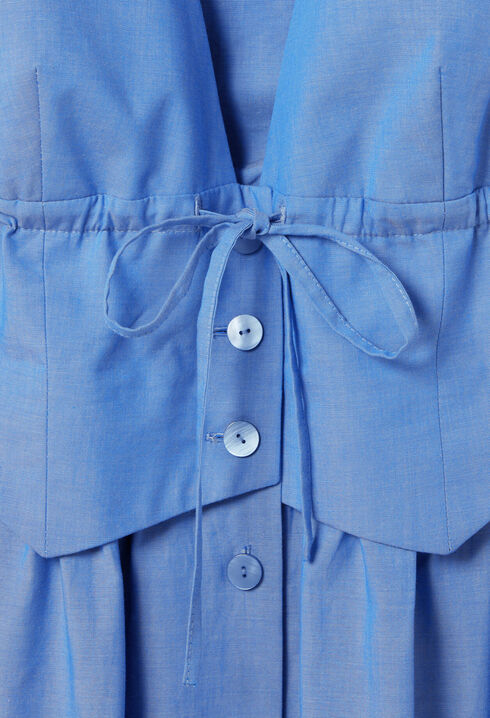 Vestido blazer largo
