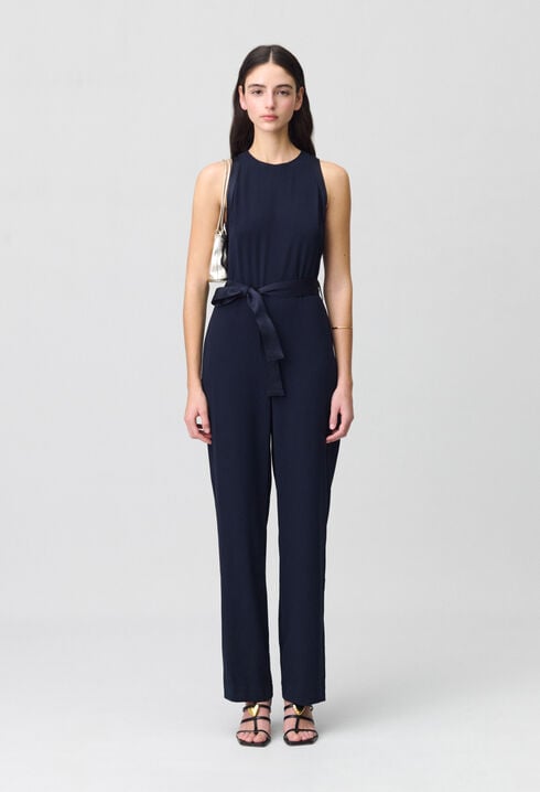 Mono pantalón azul marino