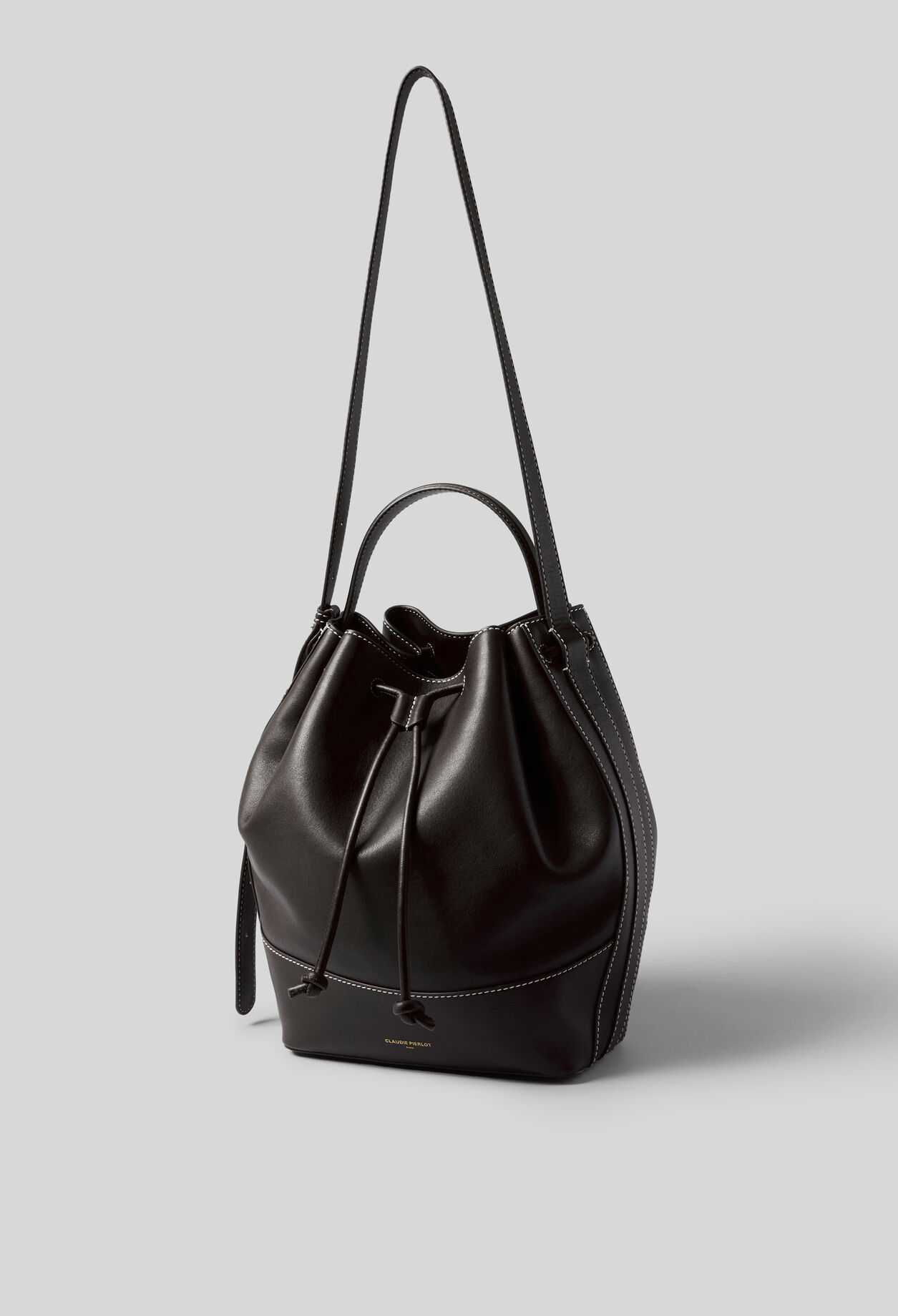 Bolso saco grande de cuero