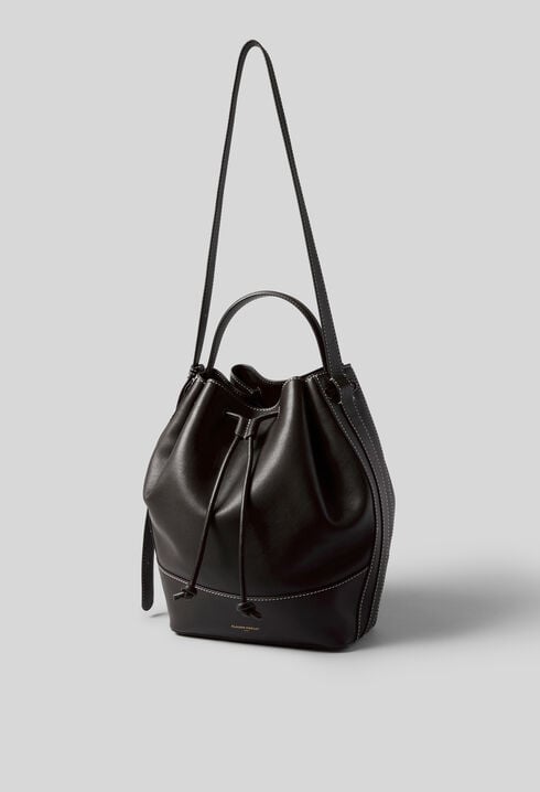 Bolso saco grande de cuero