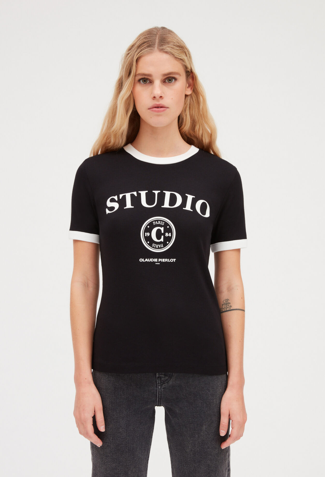 Camiseta bicolor Studio