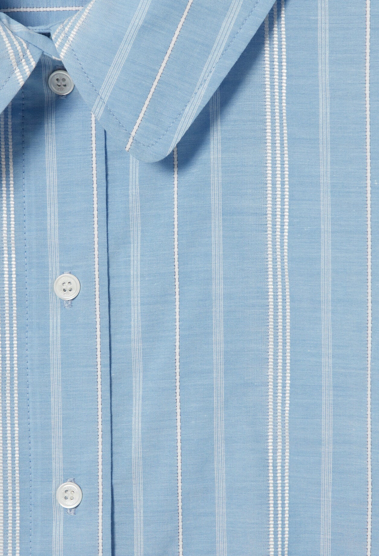Camisa de rayas cuello Claudine