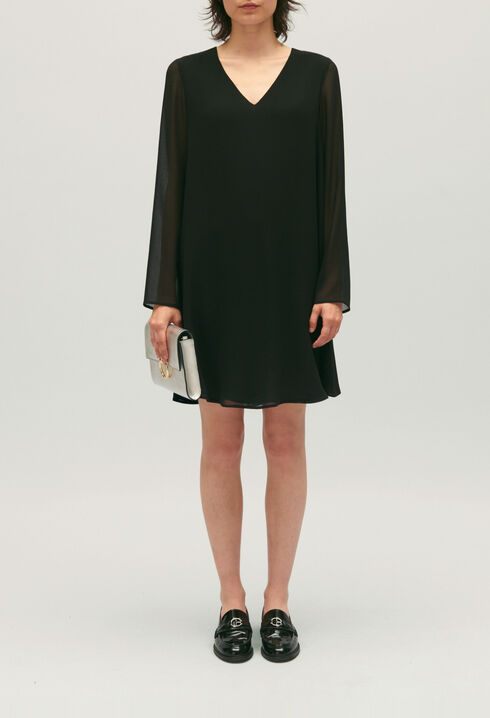 Vestido corto Rififi negro 