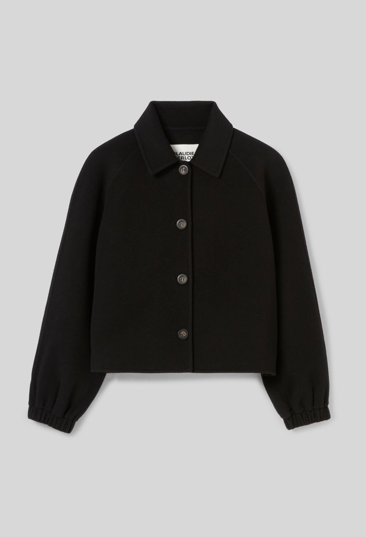Chaqueta corta cuello camisa