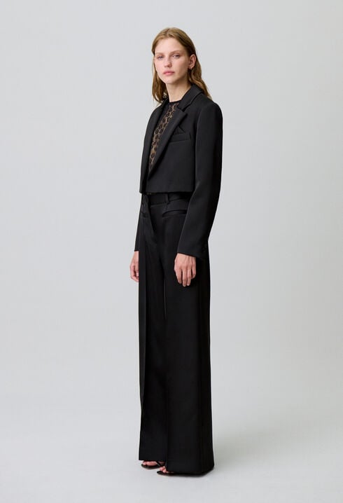 Pantalón de sastre de satén