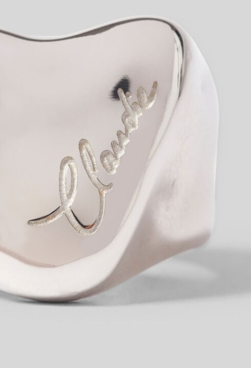 Anillo de sello en forma de corazón