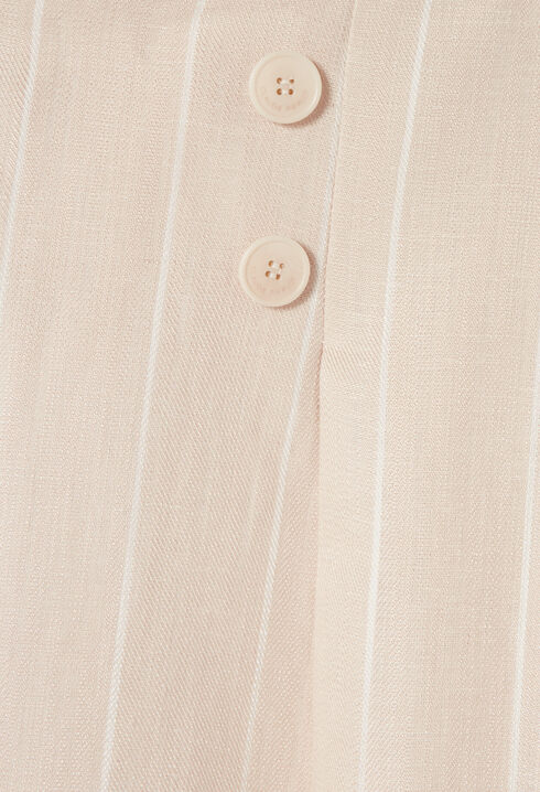 Pantalón sastre ancho lino/viscosa