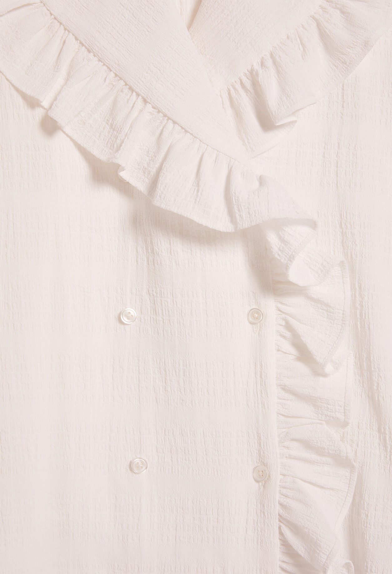 Blusa con cuello de solapa