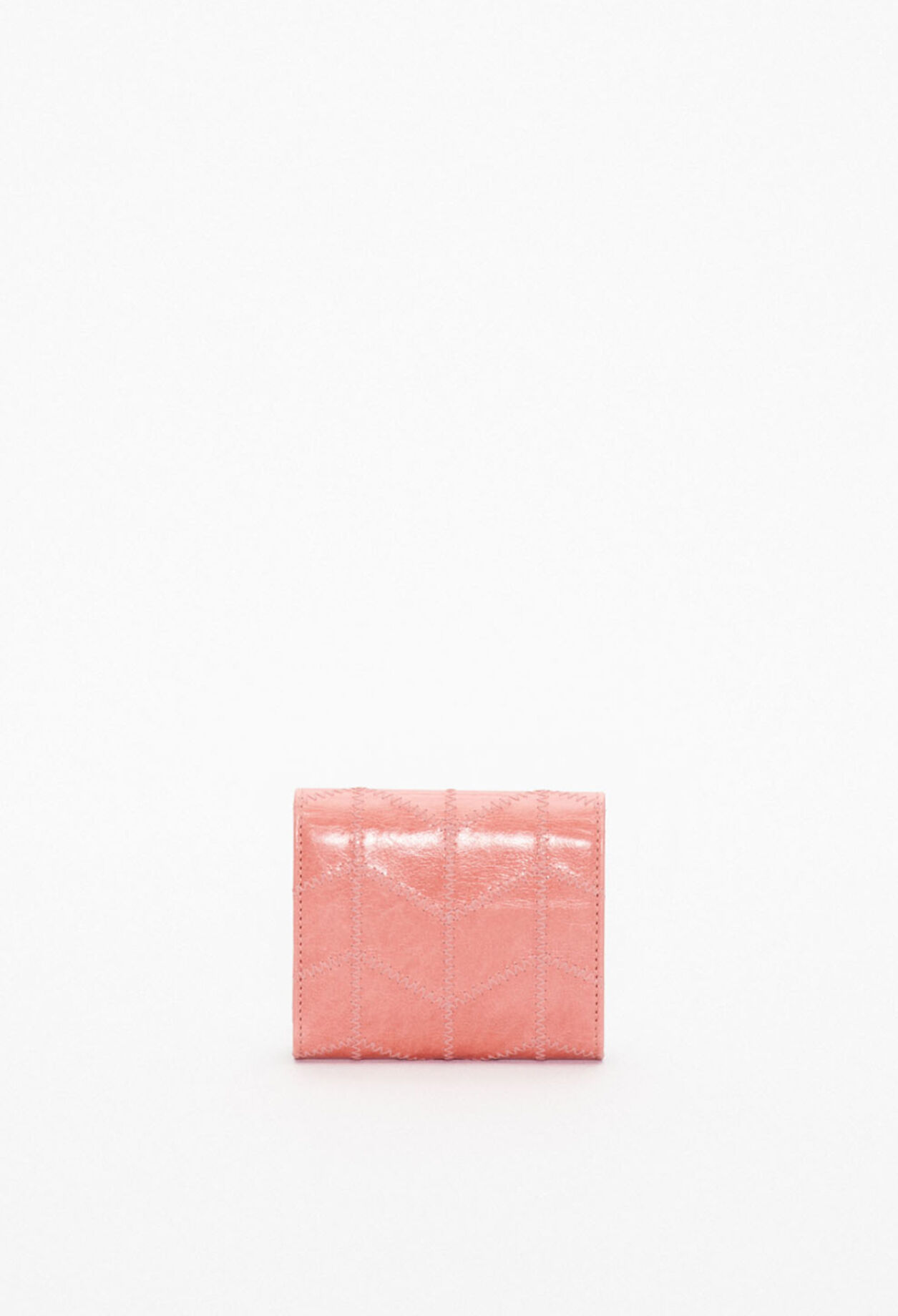 Cartera cuero acharolado
