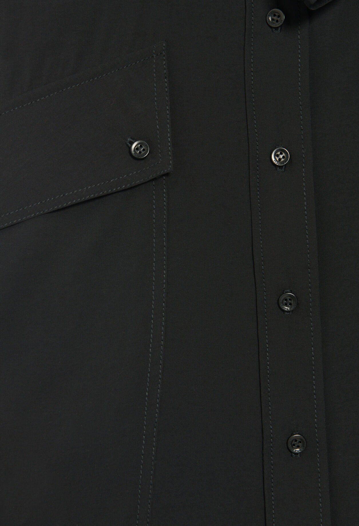 Vestido midi fluido de manga corta 