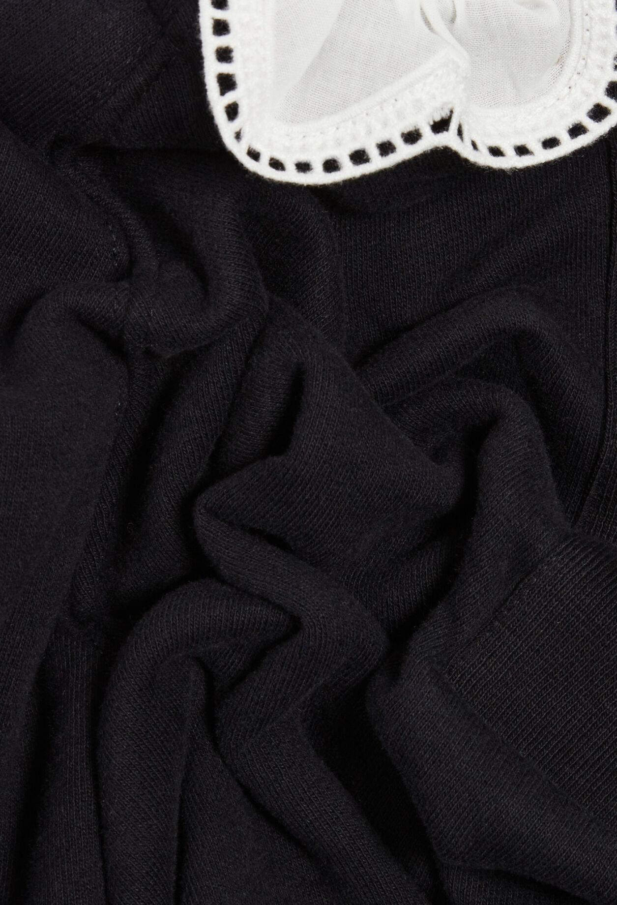 Sudadera con cuello extraíble azul