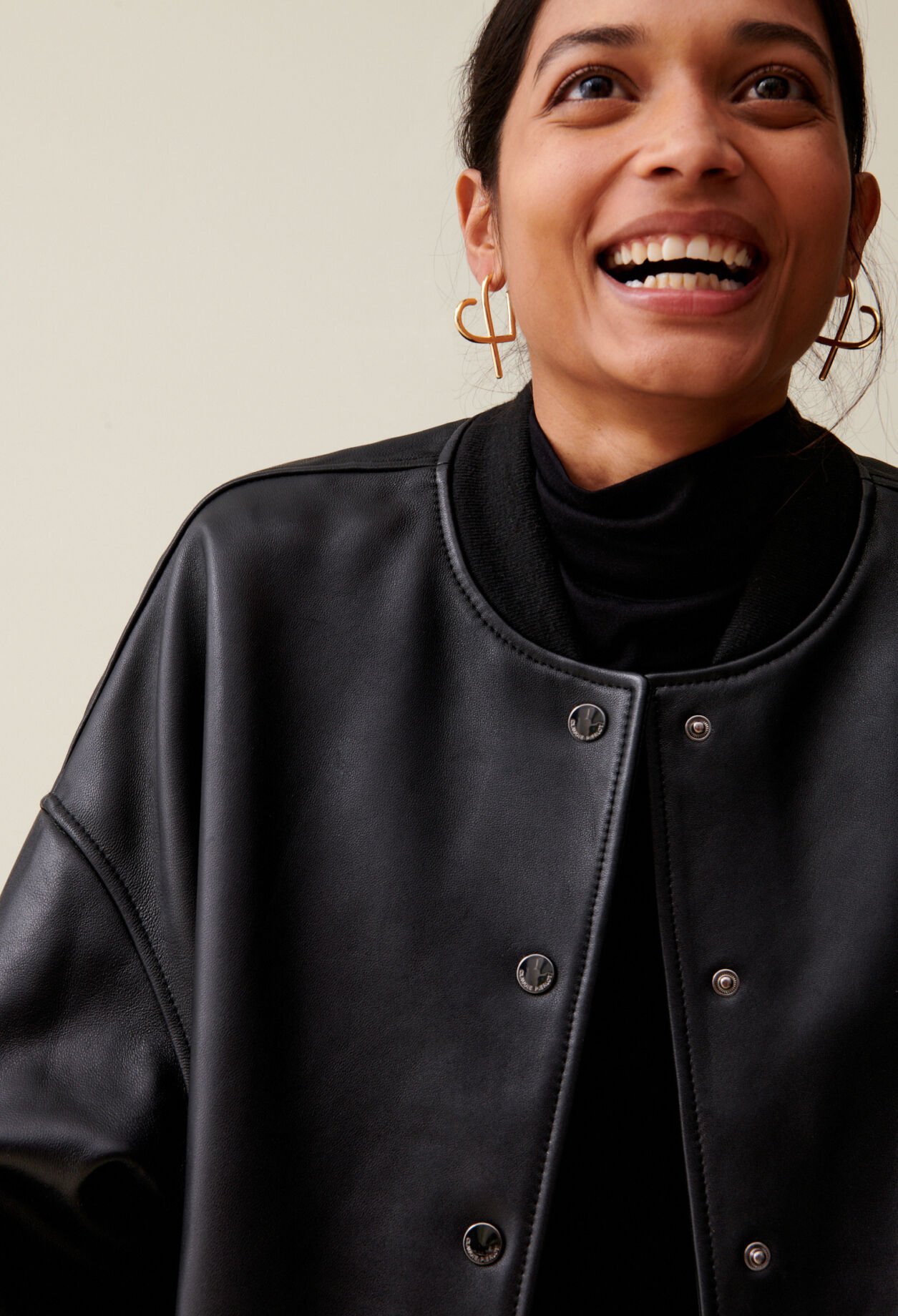 Chaqueta bomber cuero Jean Toto