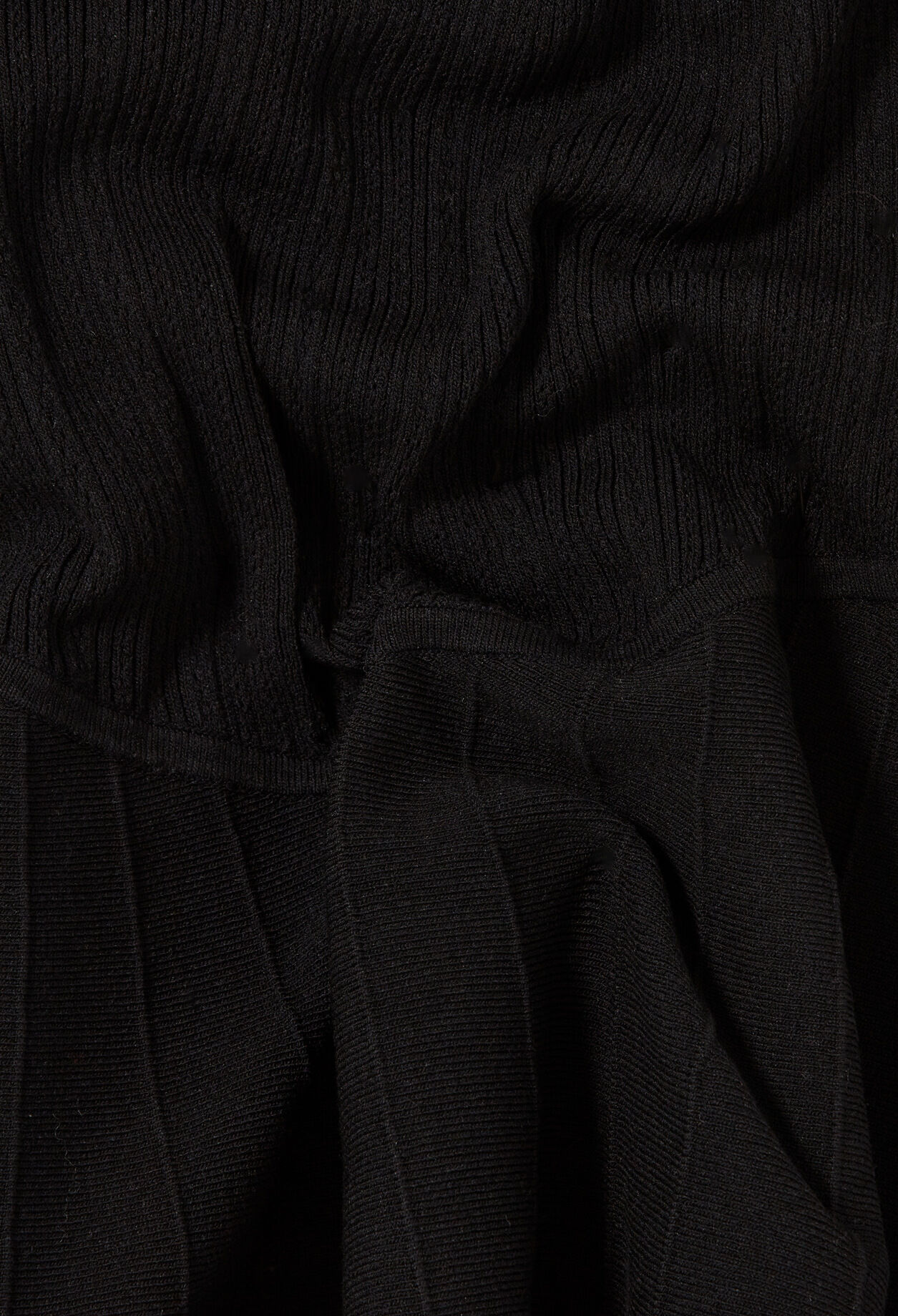 Vestido corto de línea evasé