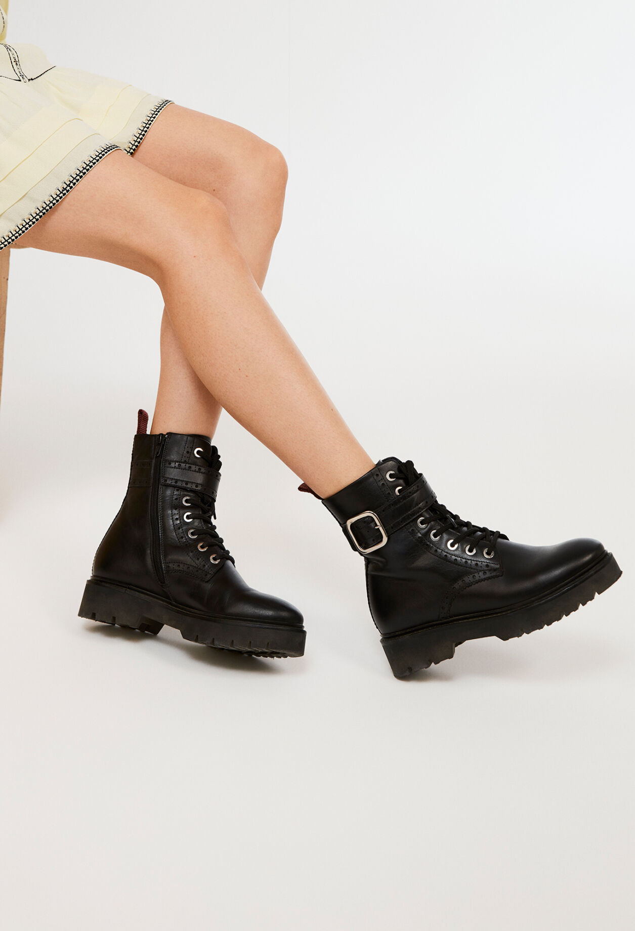 Botas de cuero responsables