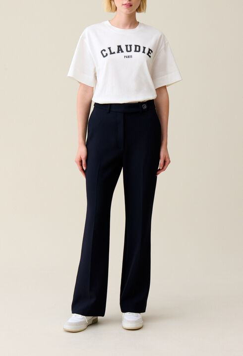 Camiseta de manga corta Claudie Paris
