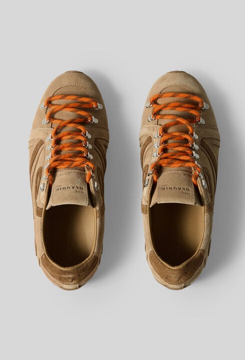 Zapatillas Swing de ante color arena