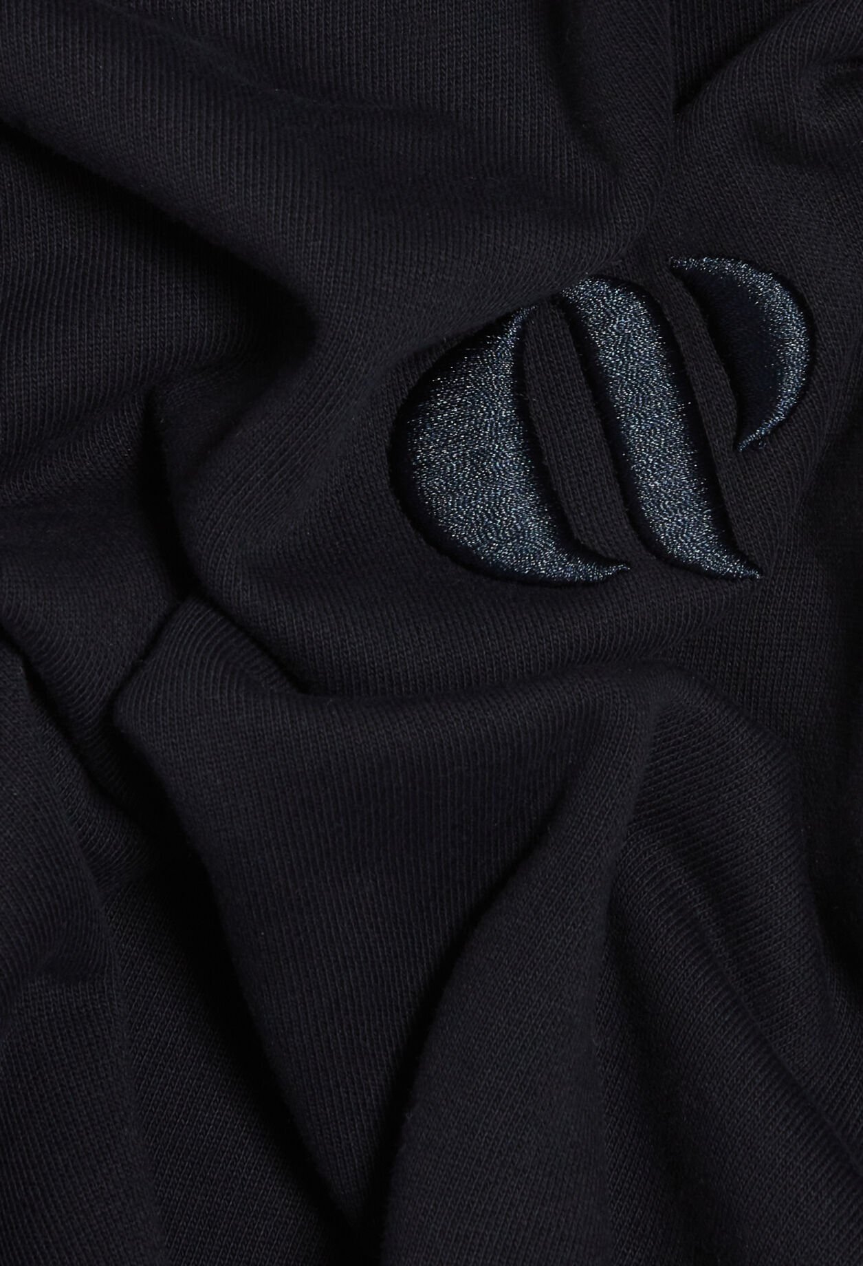 Vestido Teli azul marino efecto óptico