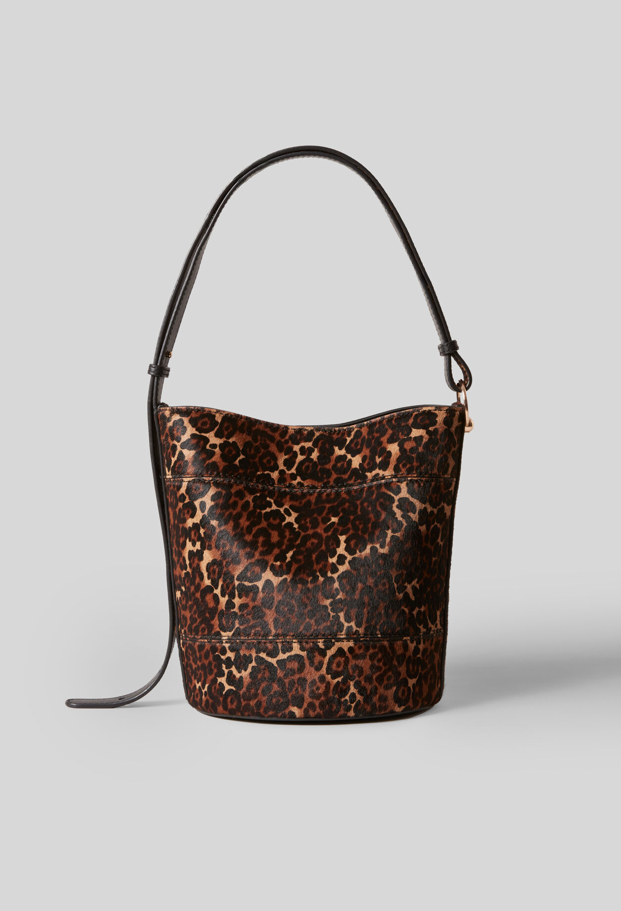 Bolso de cubo Solveig leopardo