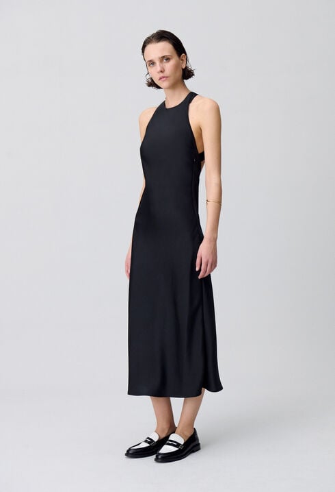 Vestido largo espalda descubierto