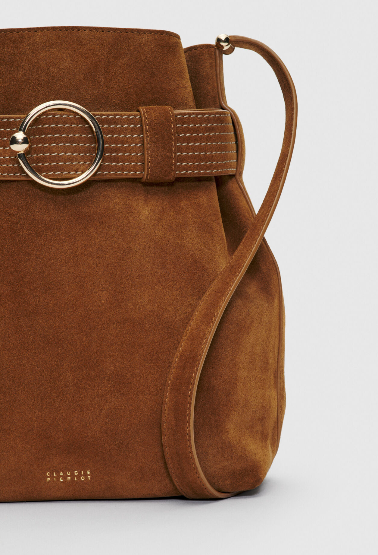 Bolso bombonera de cuero