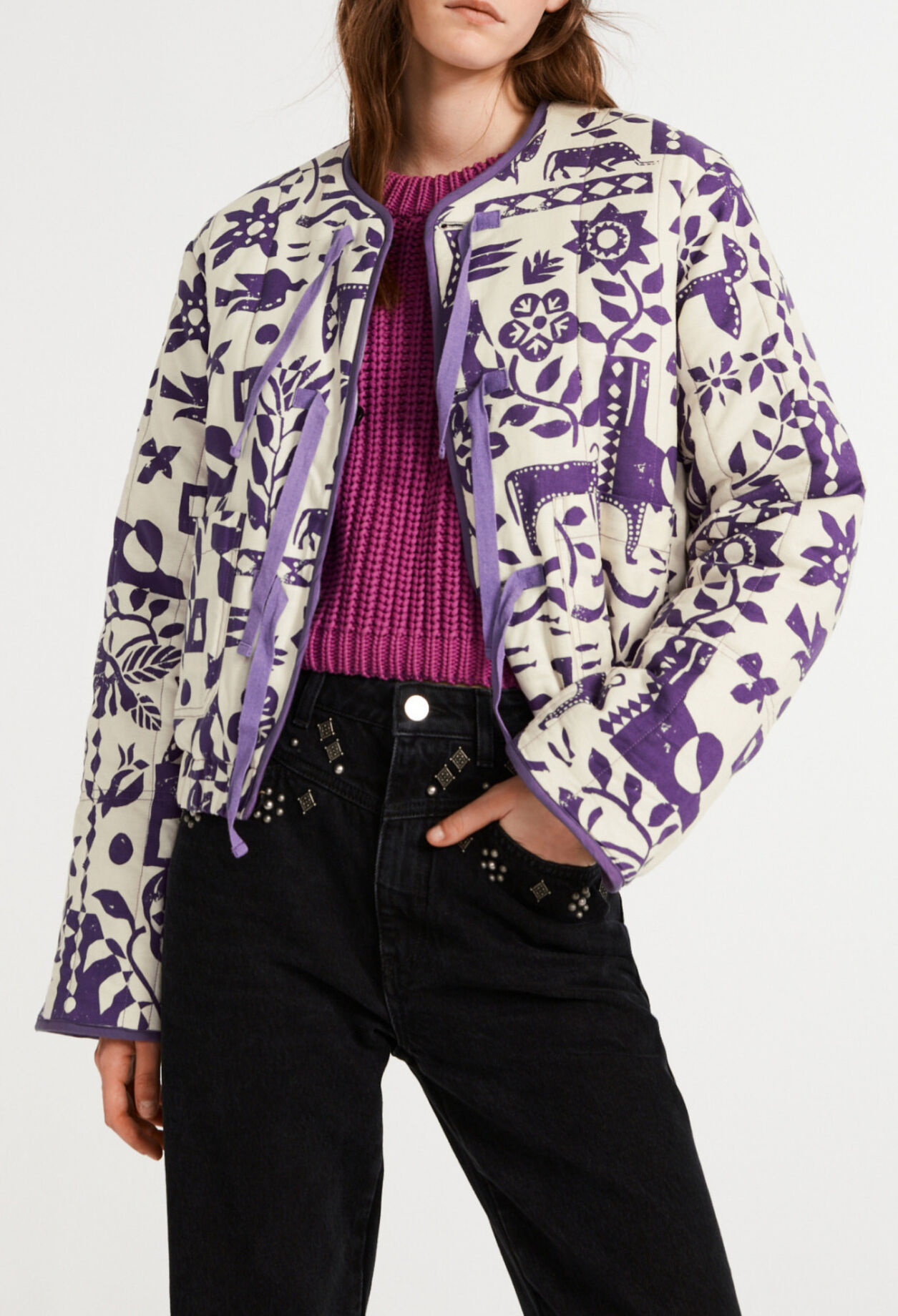 Cazadora reversible