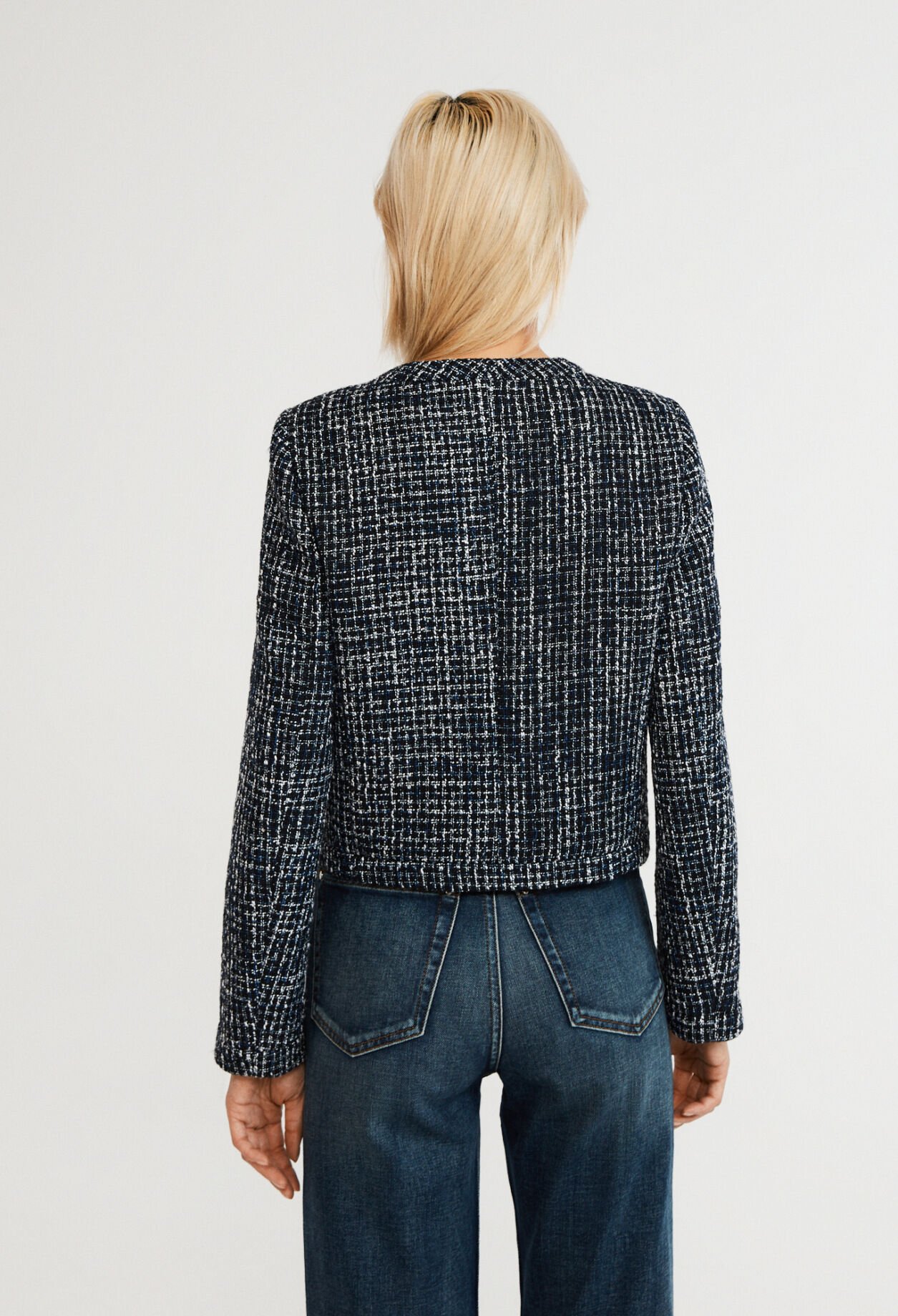Chaqueta de tweed
