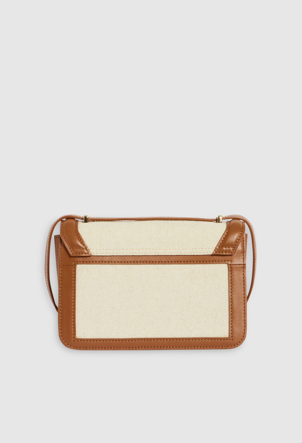 Bolso Alberto de tela en beige
