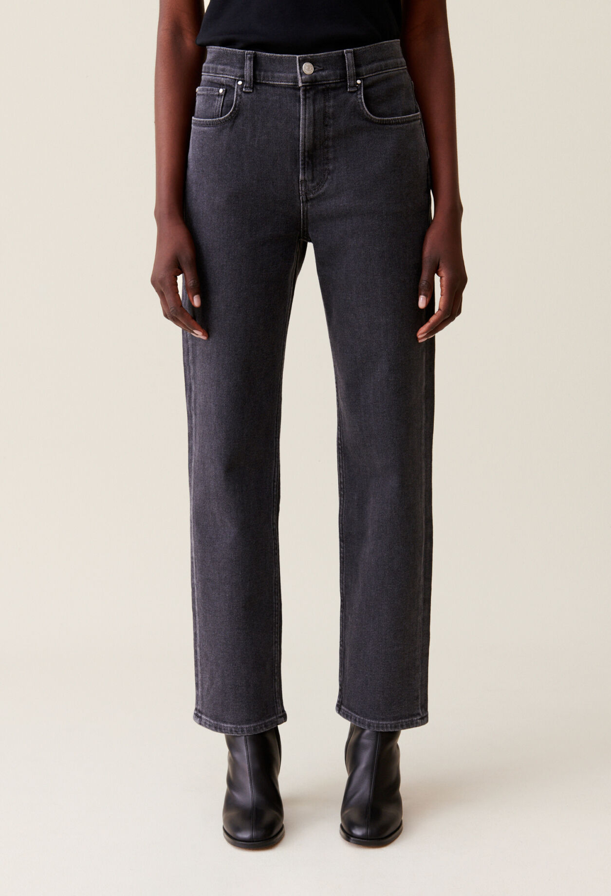 Vaqueros slim Toto gris marengo