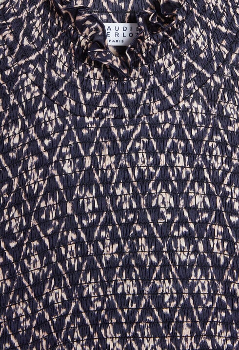 Vestido de cuello alto