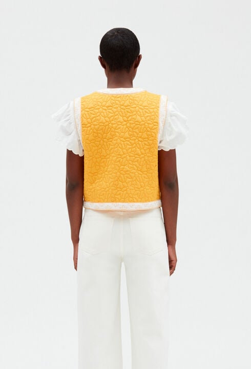 Chaqueta sin mangas corta bouty