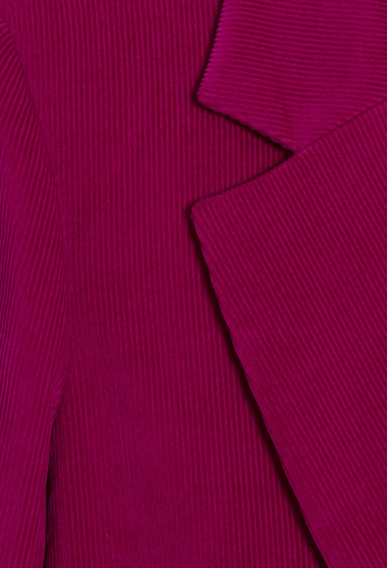 Blazer cruzado acanalado