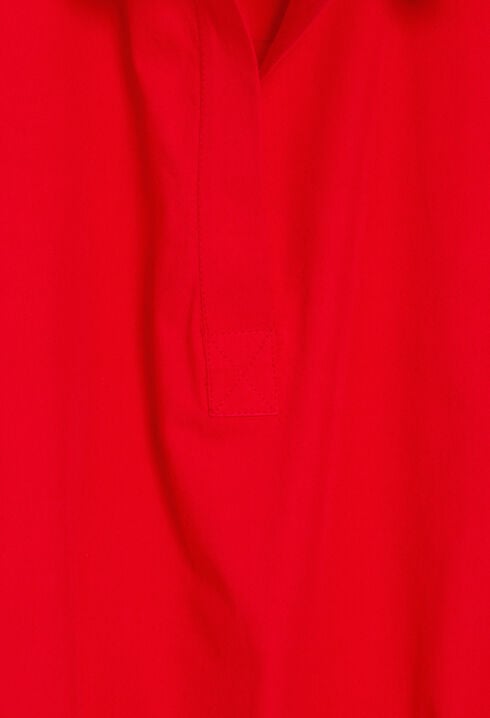 Vestido corto cuello polo