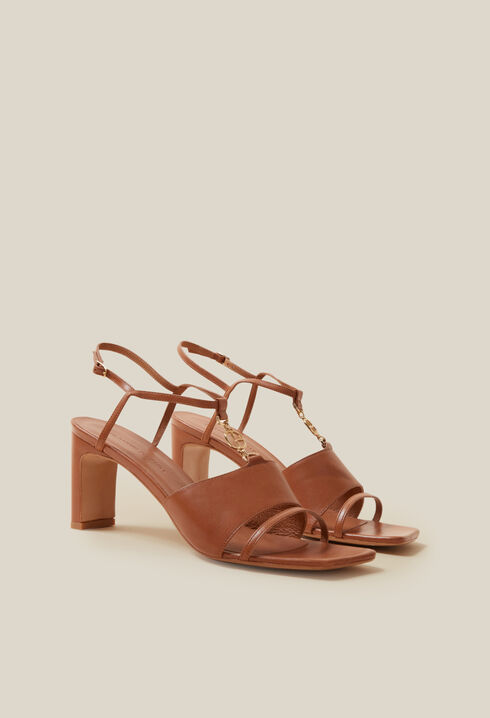 Sandalias de tacón joya CP