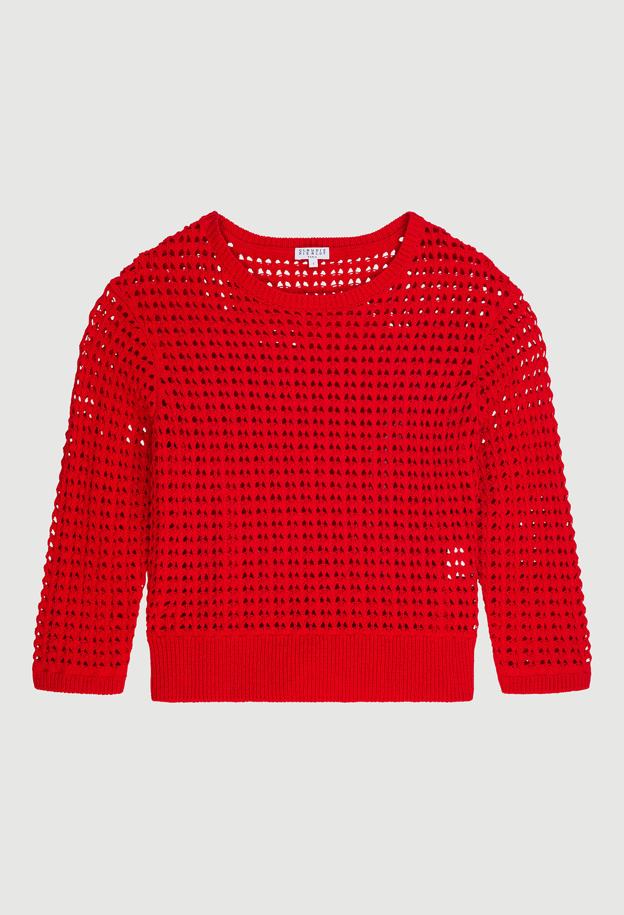 Jersey calado rojo