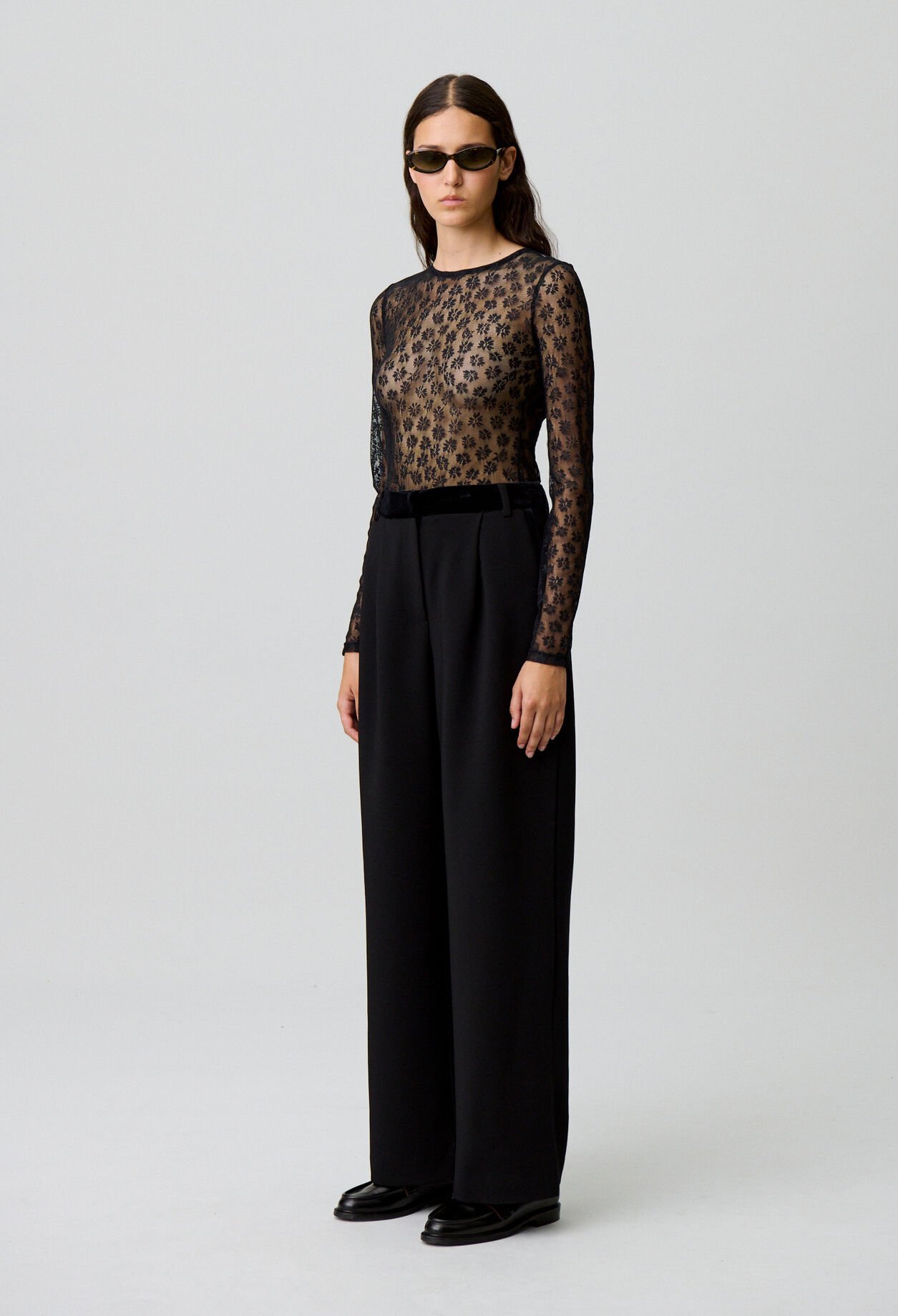 Pantalón recto de traje