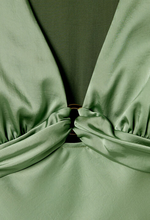 Vestido largo fluido