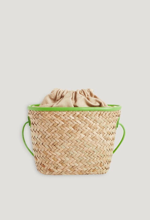 Cesta peque&ntilde;a paja