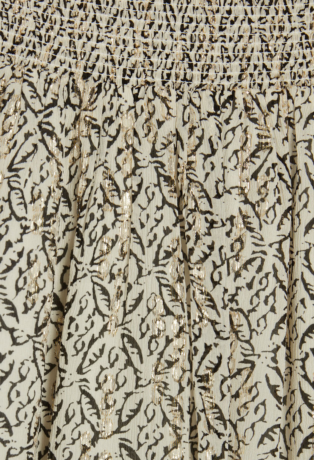 Vestido fluido de manga larga