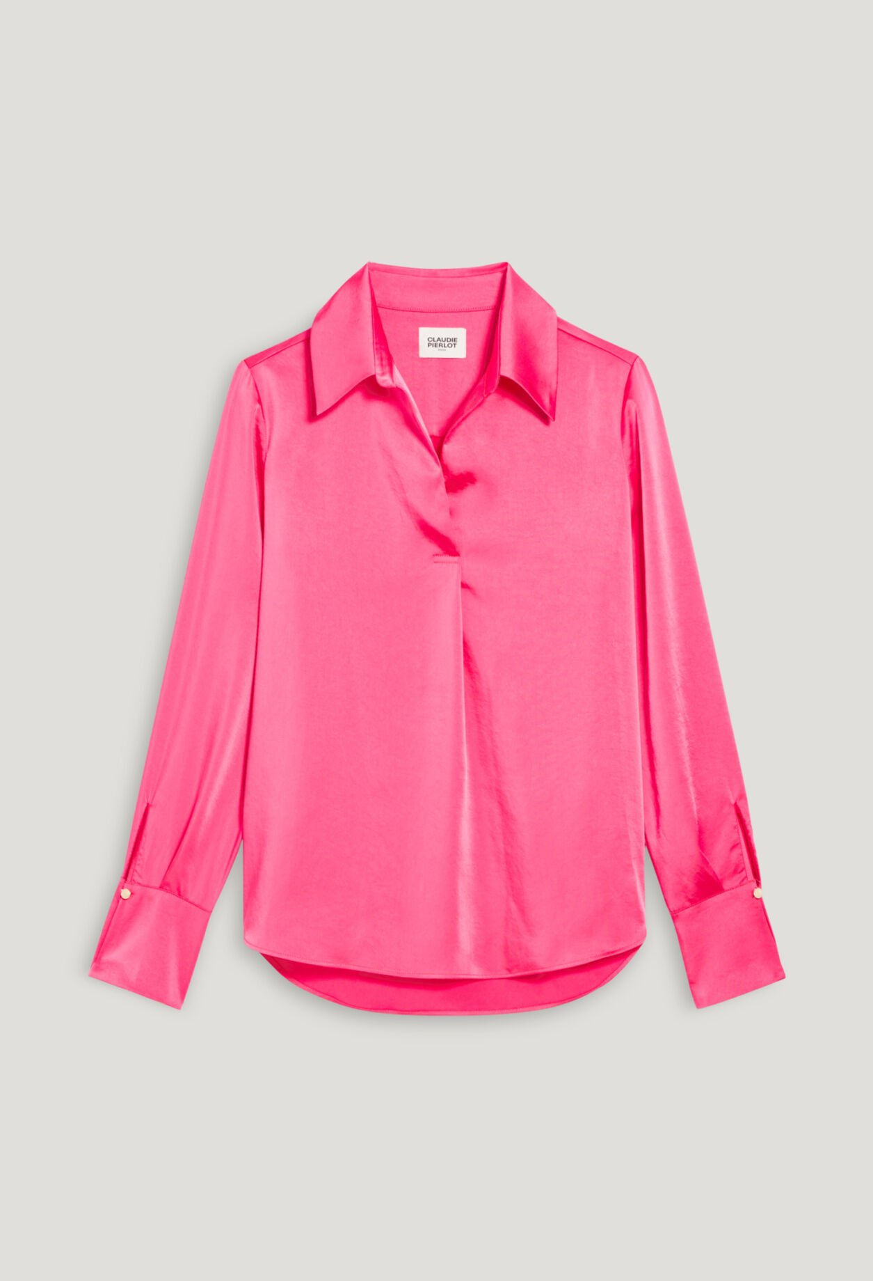 Blusa fluida en rosa