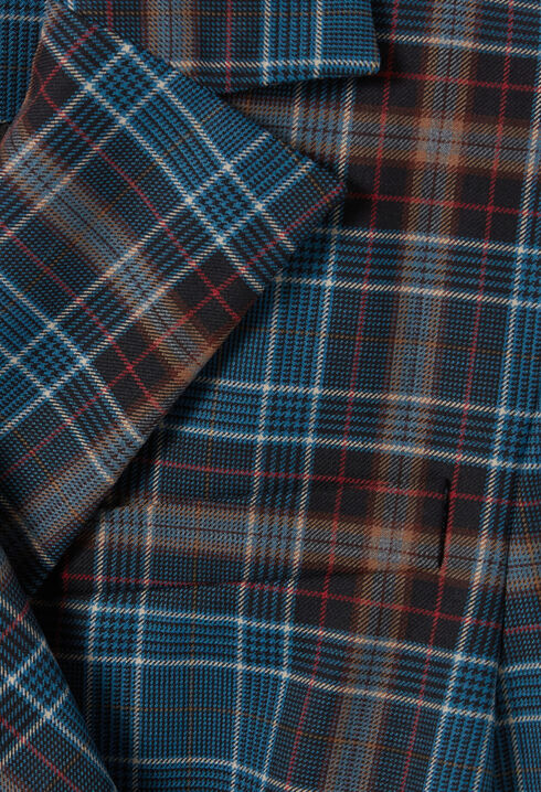 Chaqueta de traje a cuadros