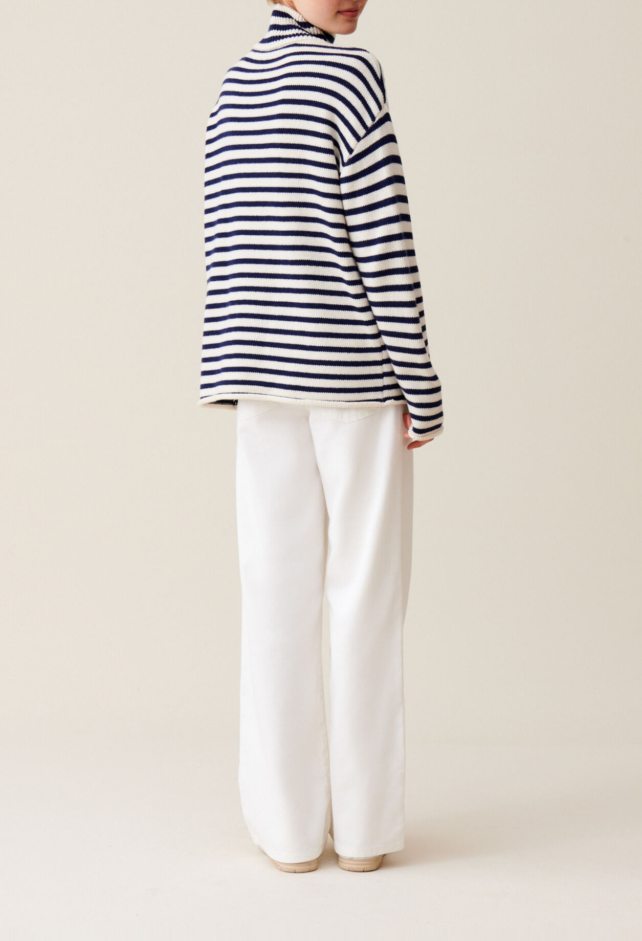 Jersey marinero cuello alto