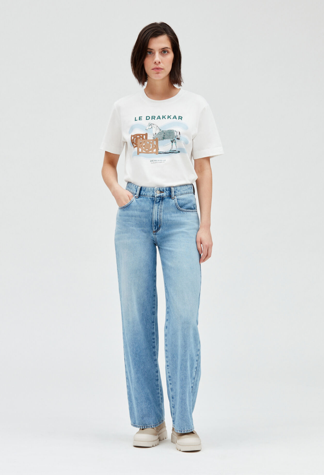 Camiseta Le Drakkar cruda