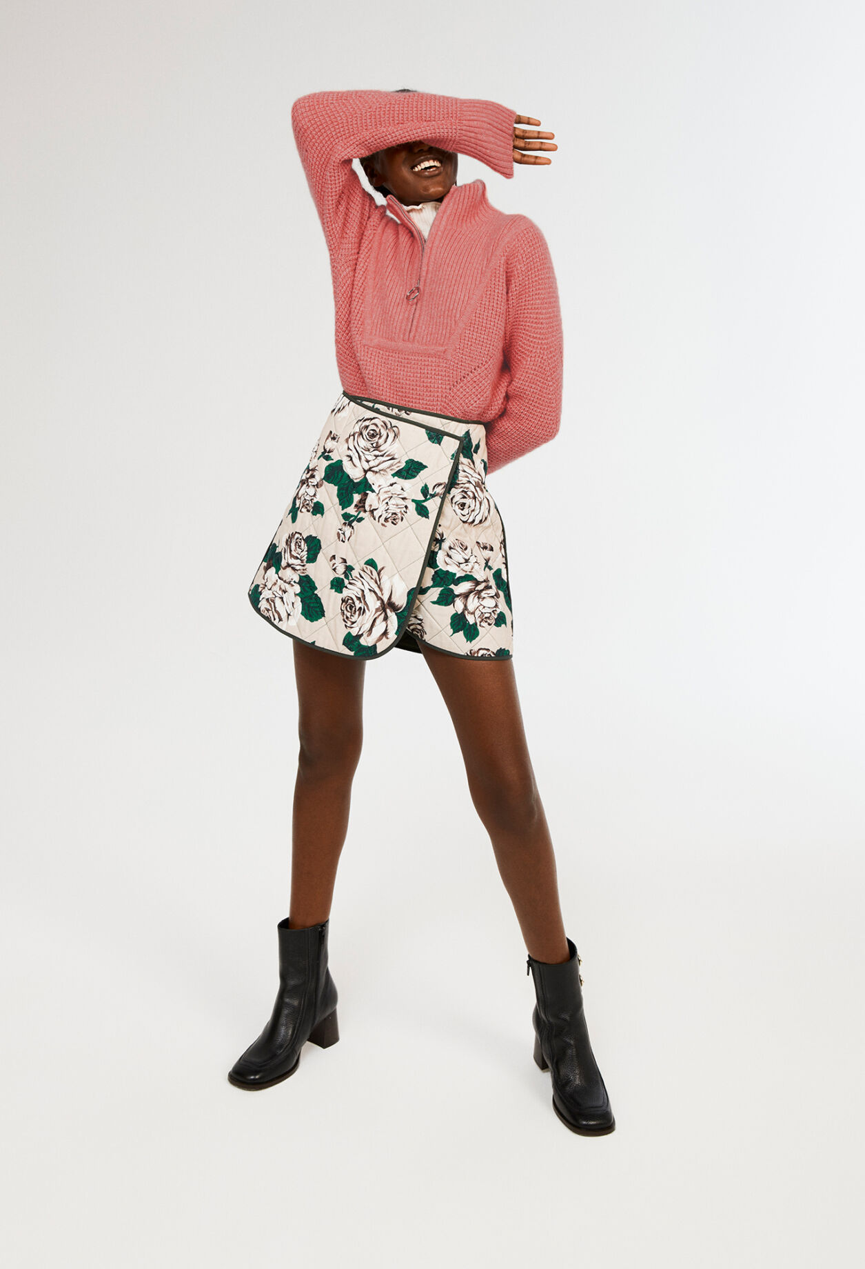 Falda estampada