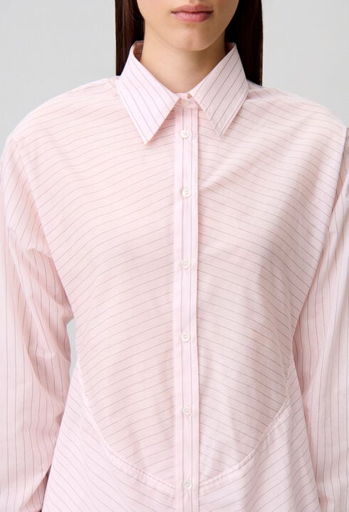 Camisa espalda con volantes