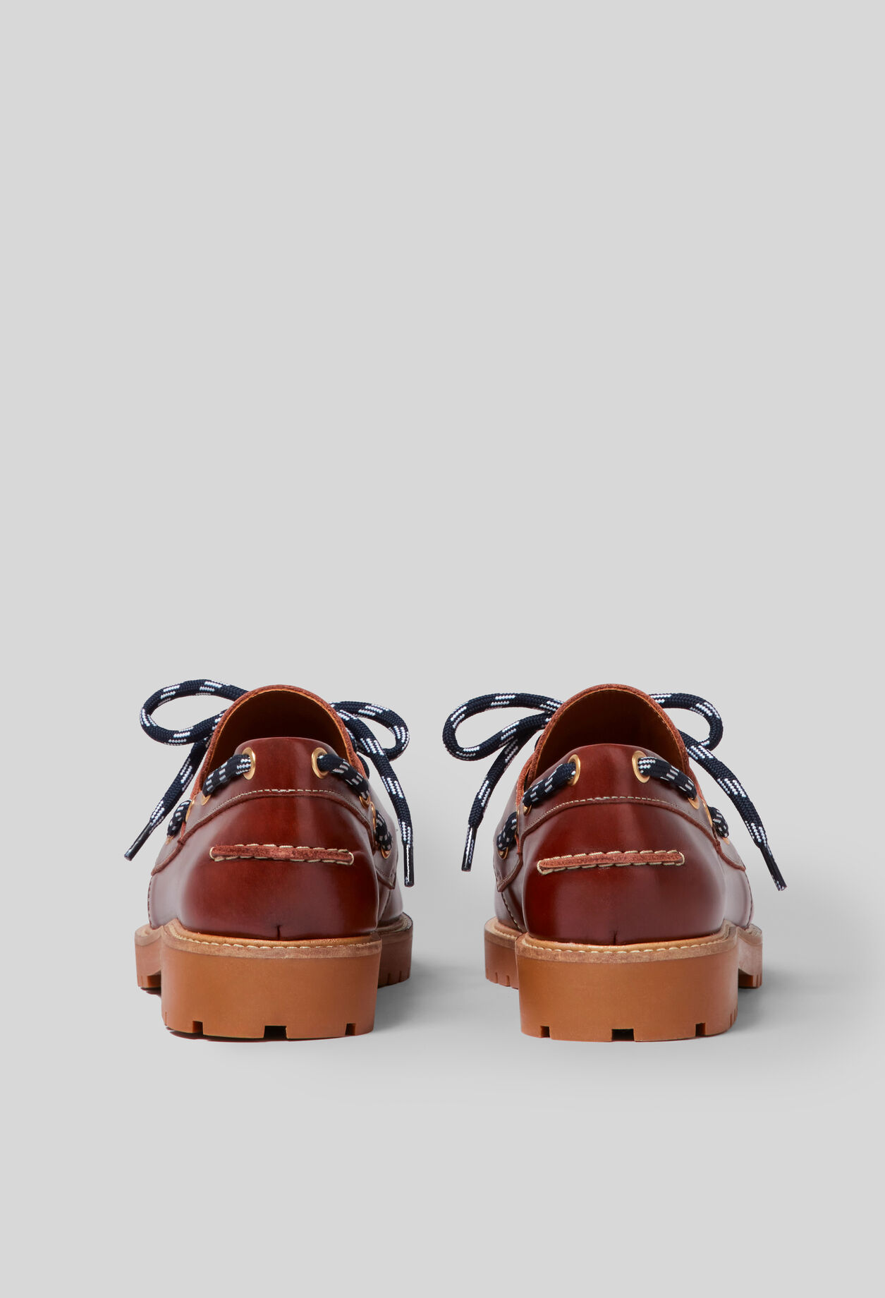 Zapatos Belem n&aacute;uticos de cuero