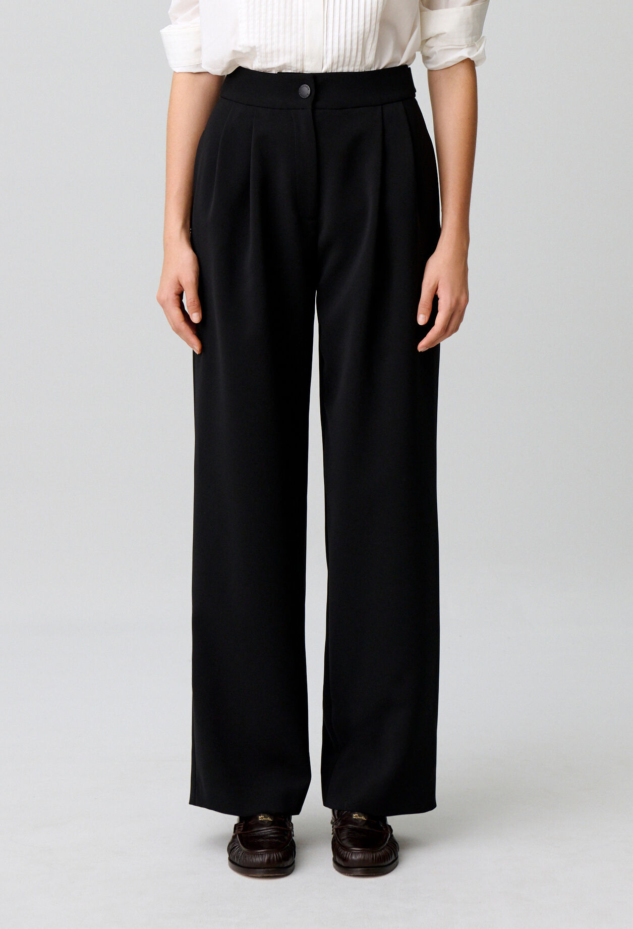 Pantal&oacute;n sastre recto y ancho