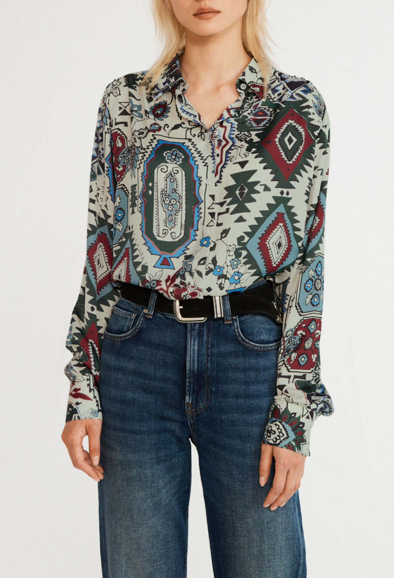 Camisa estampada