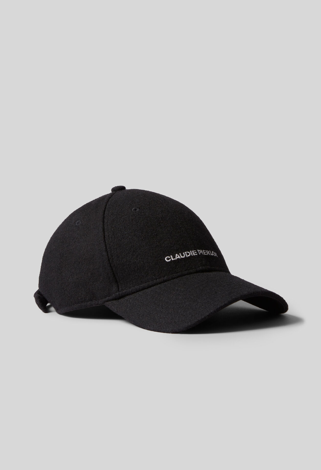 Gorra negra con logo Claudie Pierlot