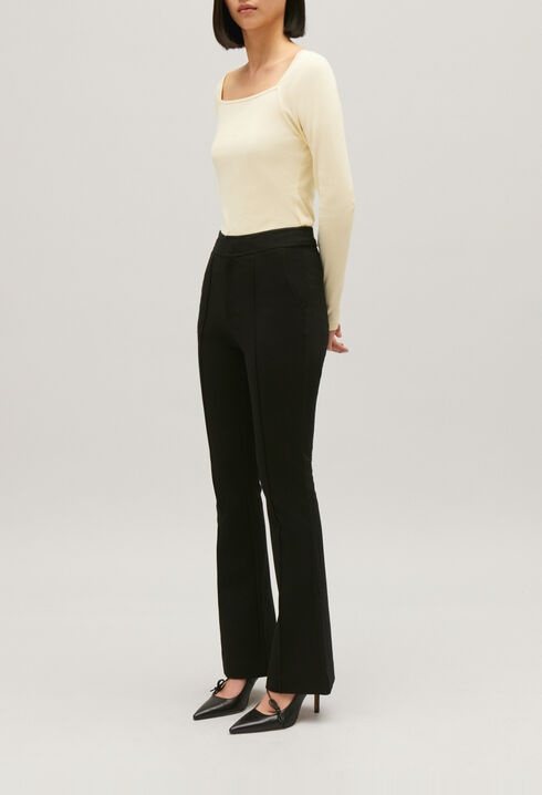 Pantal&oacute;n de traje negro
